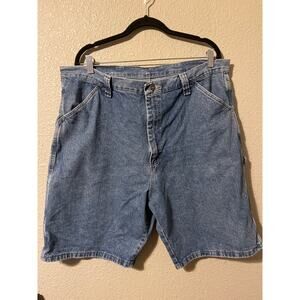 Wrangler mens carpenter jean shorts size 38